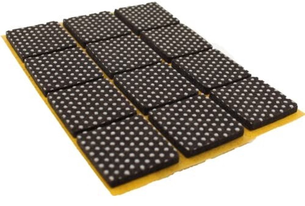 Byshayne- Vilten Pads 60 Stuks - Antislip - Vloerbescherming - Meubelbescherming Katten - Hoogwaardige Kwaliteit - 25 mm Dikte 3 mm