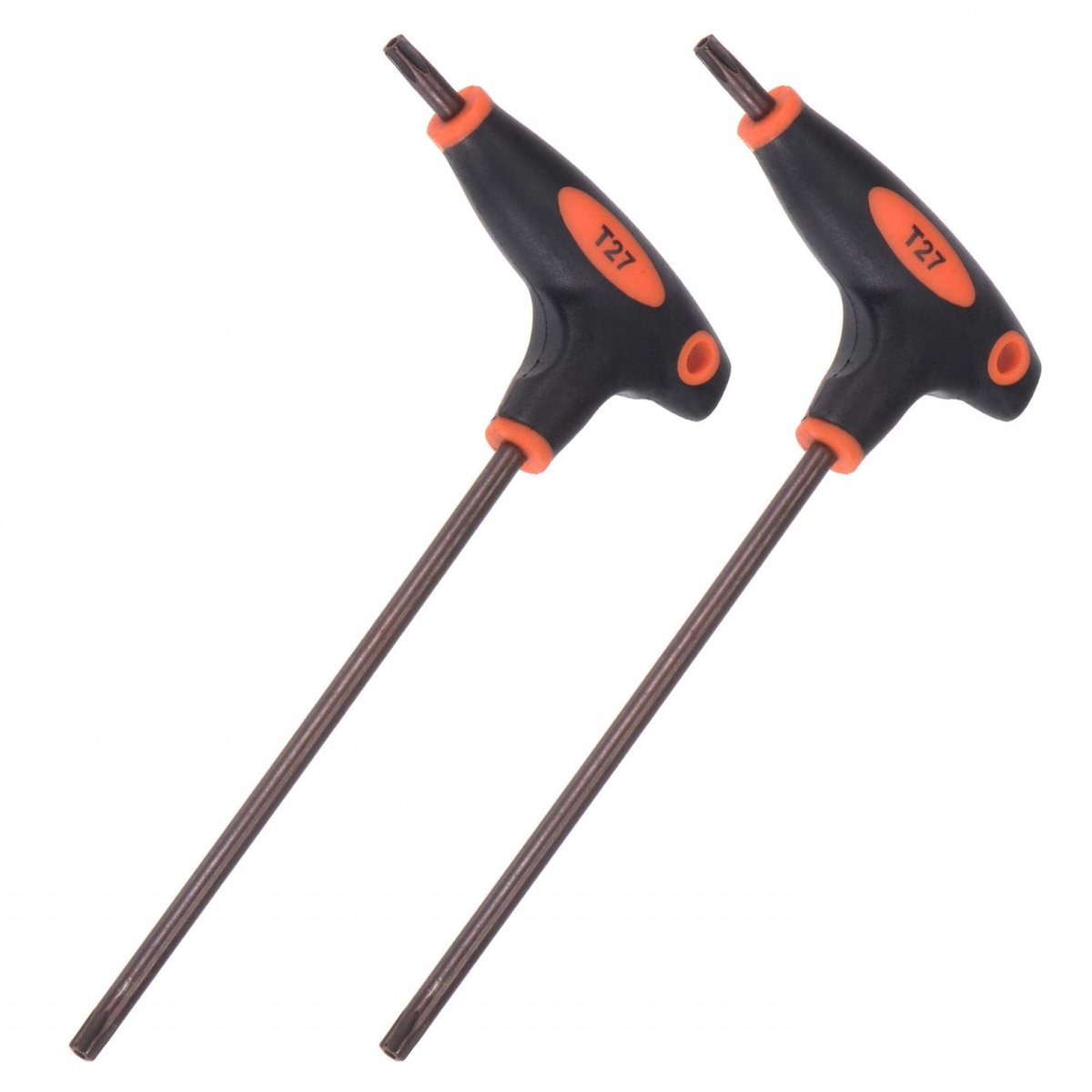 Cosensi- Torx Sleutel T27 - Anti Sabotage - Moersleutel - T-handvat - Dual End - S2 Staal - Set van 2