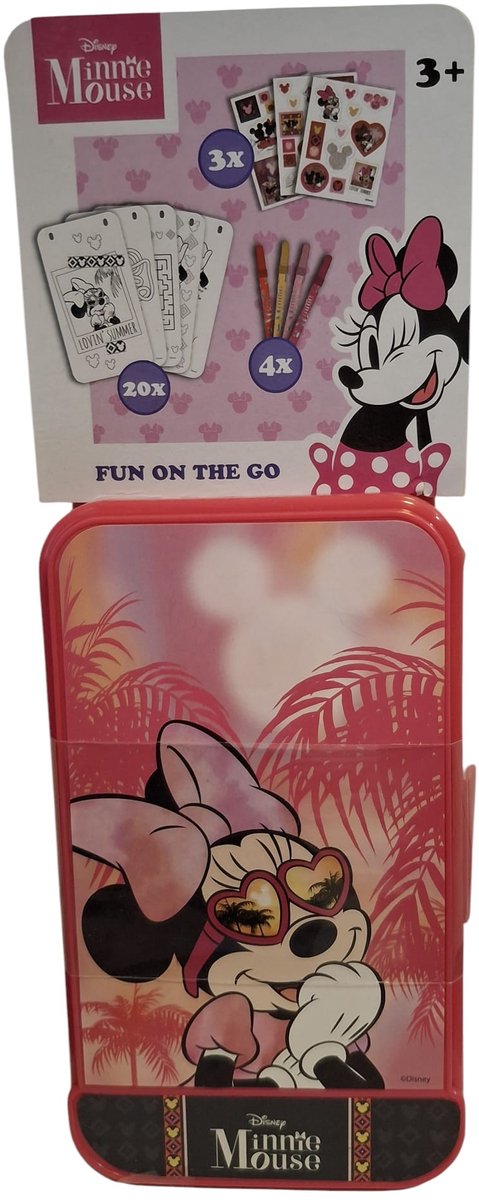 Disney Minnie Mouse Fun On The Go Activiteitendoosje voor Kinderen