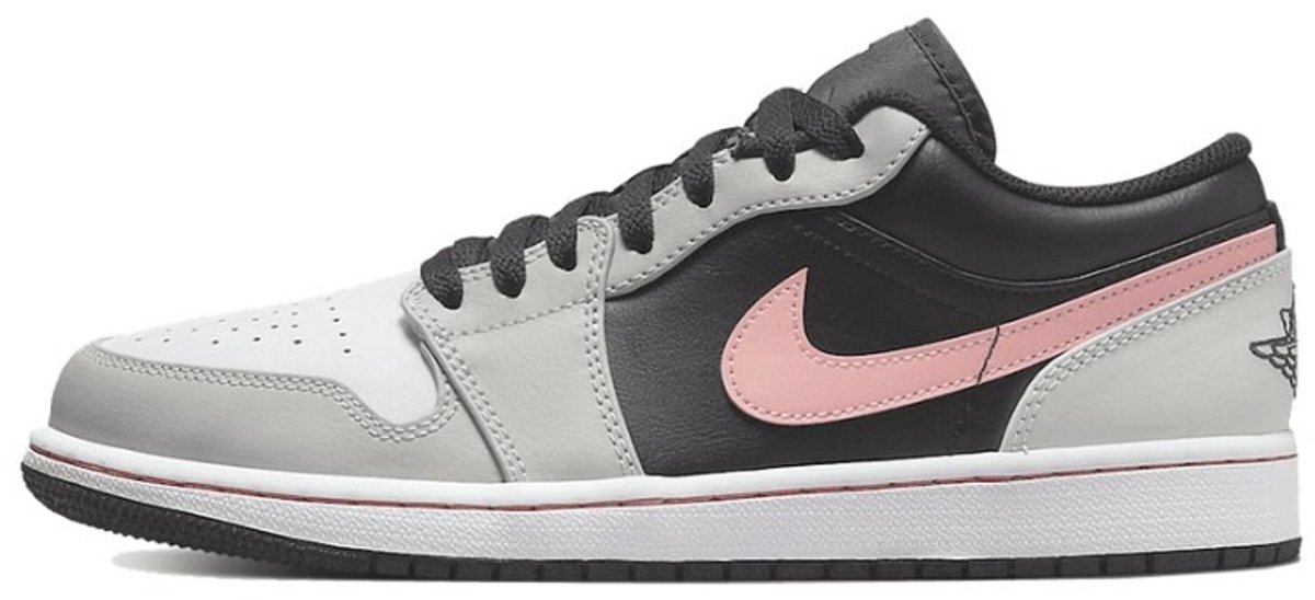 Air Jordan 1 Low Black Grey Pink - Maat 40.5