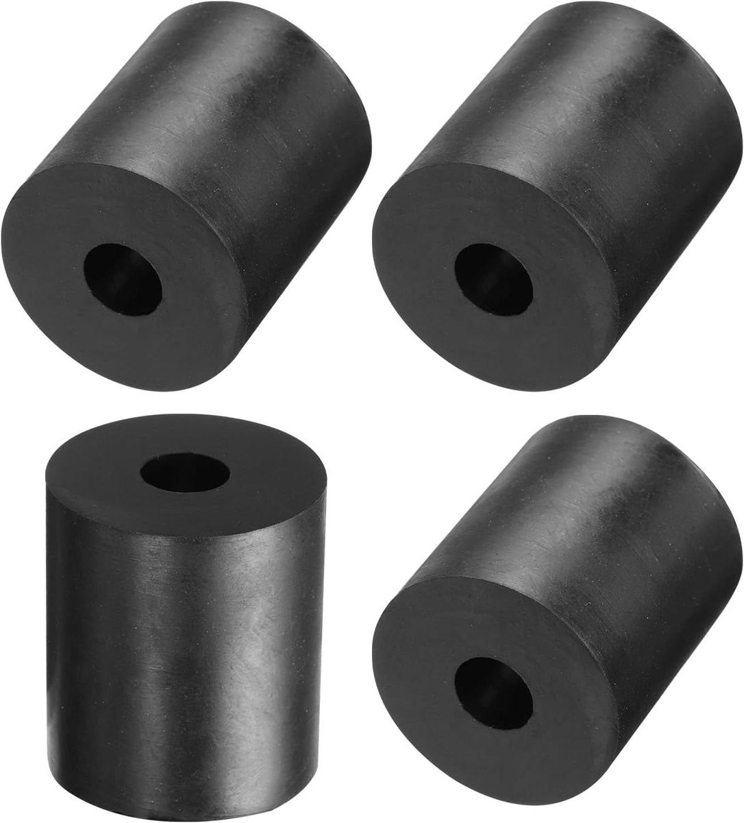Rubberen Afstandhouders - Trillingsdempers Bussen - Apparatuur Stabiliseren - Schokabsorptie Ruisonderdrukking - 30x10x35 mm - Zwart