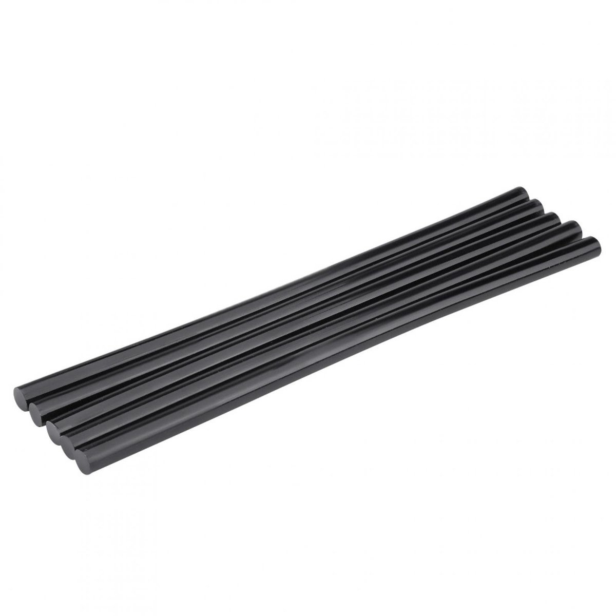 Dailygoods- Lijmstiften 5 Stks - EVA 11mm - Zwart - Thermische Stabiliteit - Hoge Temperatuurbestendigheid - Verfloze Deukreparatie - Lijmsticks