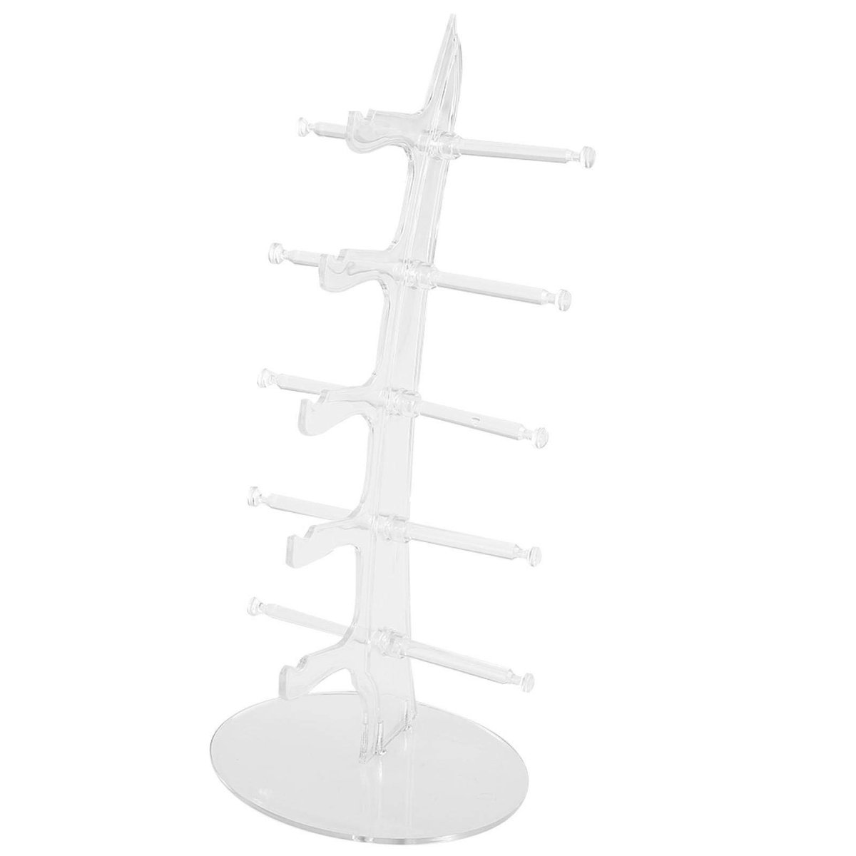 Dailygoods- Brillen Display - Hoogwaardig Kunststof - Brillenhouder - Zonnebril Rek - Minimalistische Stijl - Praktisch Accessoire - Brilhouder