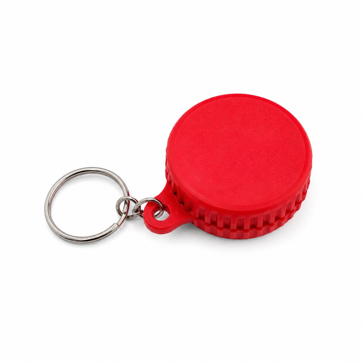 Zorqkey- Sleutelhanger klein medicijndoosje- Compact Pillendoosje voor onderweg- Altijd bij je- Cadeau, tas, Handig- voor jong en oud-Rood