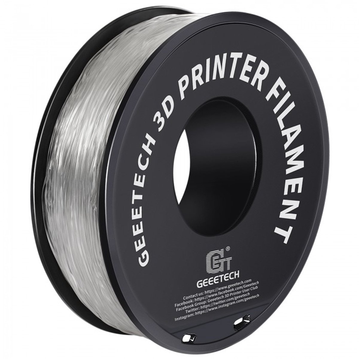 Geeetech - TPU Transparant Orange (1.75mm - 1kg)
