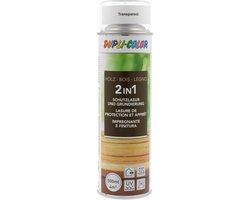 DupliColor Houtbeits Transparant Spuitbus 500ml