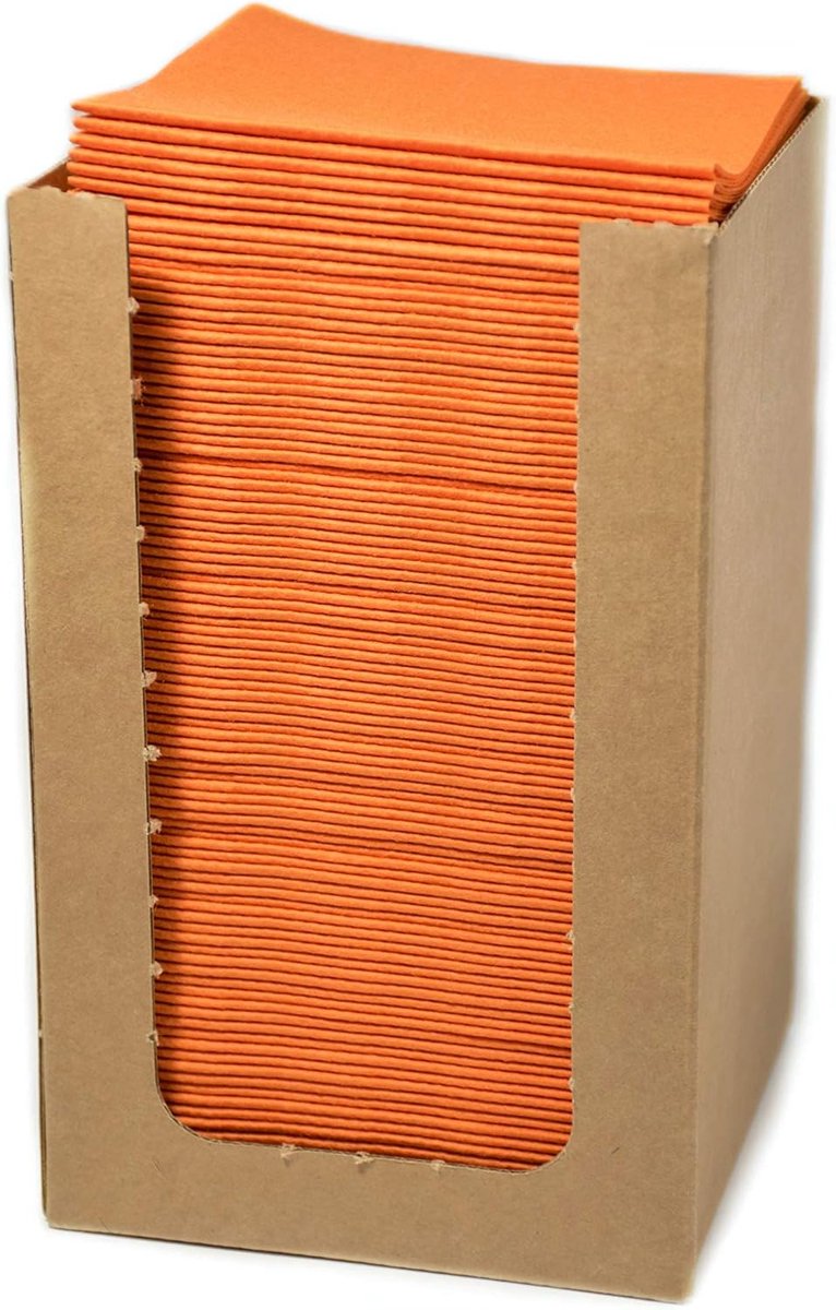 Famanu – Cocktail servetten 20x20cm 100/1 - ORANJE