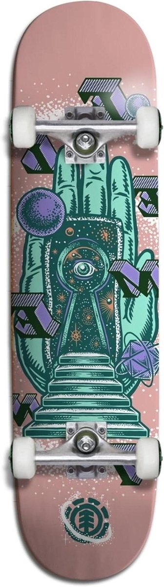 Skateboard - Deck - Buiten sporten - Esdoornhout constructie - 85 cm - Zwart