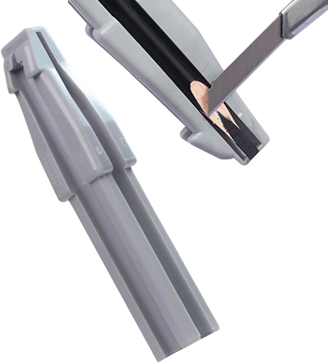 Make-up puntenslijper - Oogmake-up tool - Wenkbrauwen vormen - Eendenbek ontwerp - 13 cm - Niet gespecificeerd