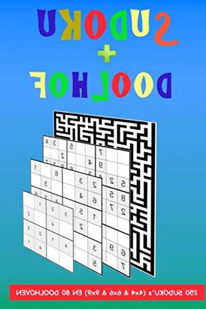 Activiteitenboek Puzzels - Sudoku Doolhof - Hersentraining Kind - 250+ Puzzels - 269 Pagina's - Niet Van Toepassing
