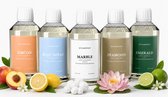 STEAMSTORY - 5x250ml - Wasparfum - Bundel - Frisse geur - set