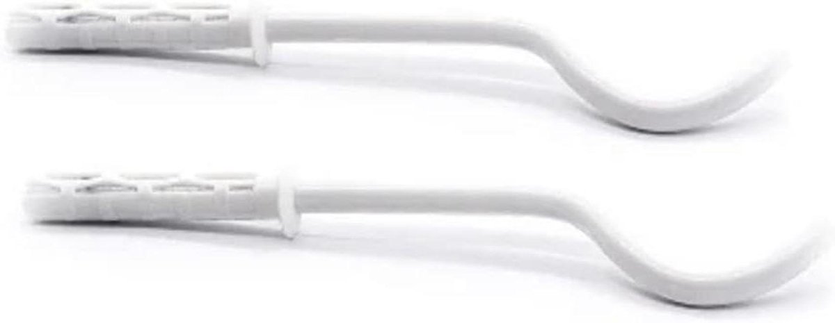 Radiator Beugels - Bevestigingshaken - Verwarming Ophangen - Gelakt Metaal - 9 x 190 mm - 