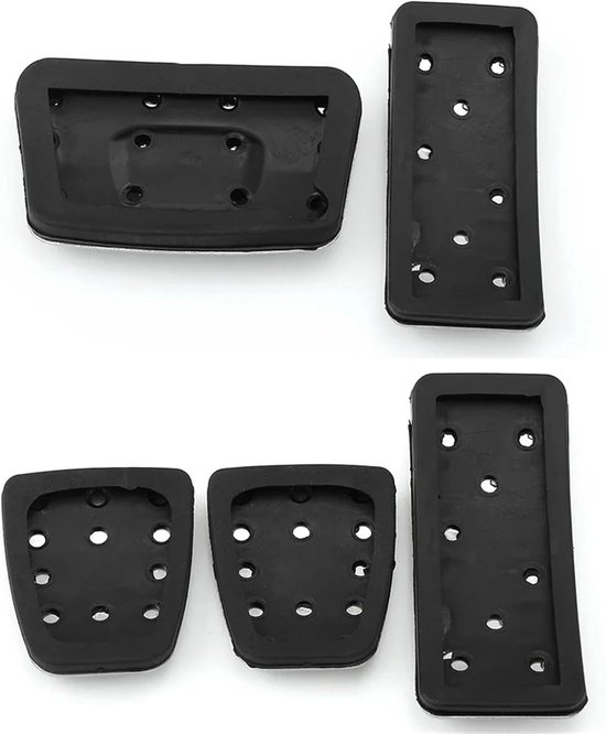 Pedaalhoezen Auto - Voetpedaal Covers - Veiliger Rijden - Antislip Ontwerp - Set van 2 - Metaal — afbeelding 4