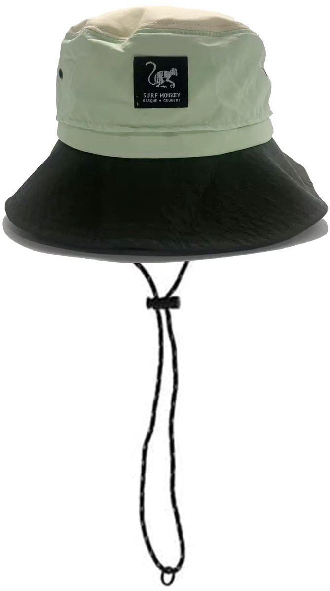 Waterdichte booniehoed voor heren/dames - One size - Opvouwbaar (mintgroen)