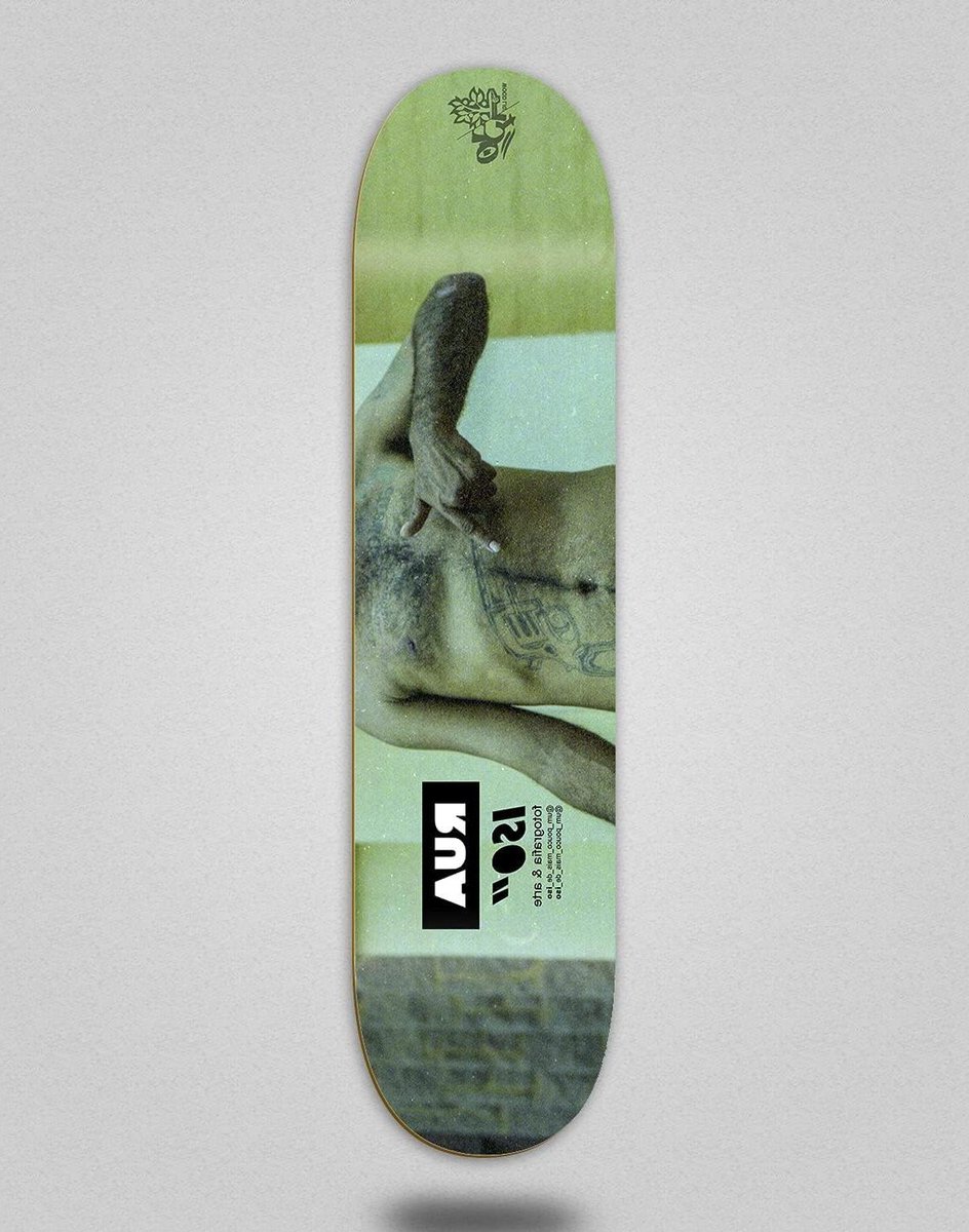 Skateboard Deck Houten Board Straat Tricks Duurzaam Ontwerp 8.5 Inch Natuurlijk Hout