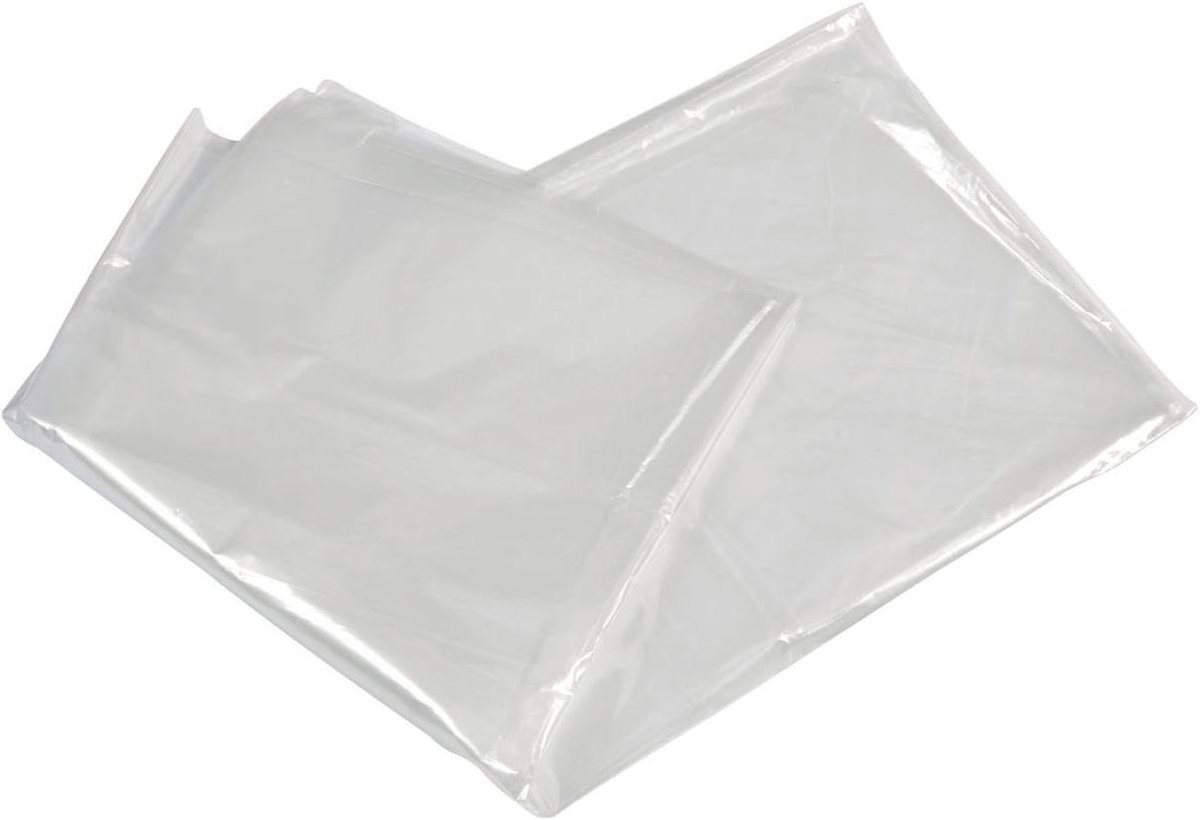 Grondzeil - Onderlegger - Kampeercomfort - Rotbestendig - 3 x 4 m - Transparant