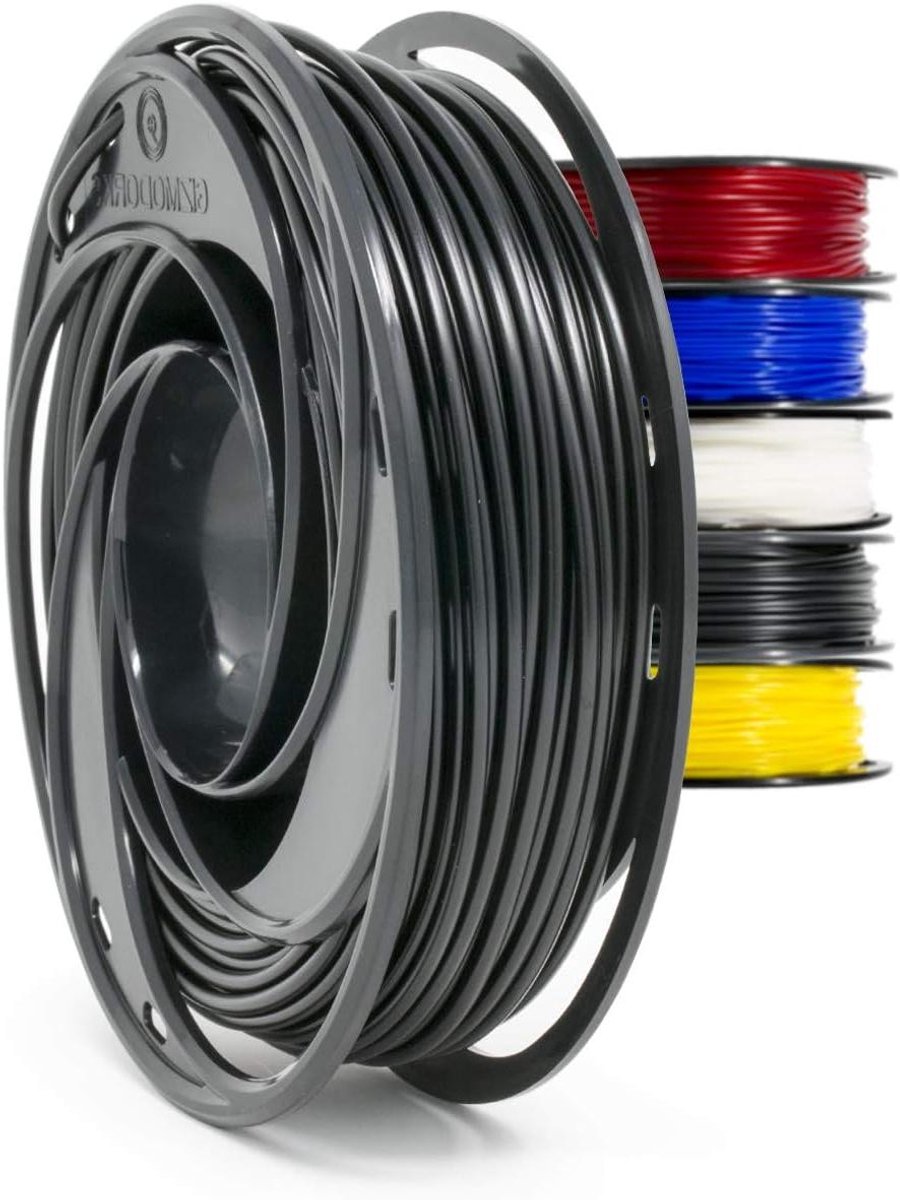 Flexibel 3D Filament - TPU Draad - Onderdelen Printen - Hoge Flexibiliteit - 200 Gram - Zwart