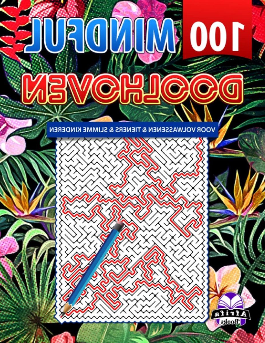 Doolhoven Puzzelboek - Labyrinten - Hersenen Trainen - Groot Formaat - 120 Pagina's - Niet Van Toepassing