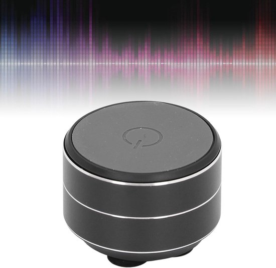 Bone Conduction Speaker, Portable Wireless Stereo Sound Creative Speaker with Suction Cup, BT5.3, Mini Speaker for Shower, Room, Bicycle, Car (BLACK) van Merkloos — afbeelding 4