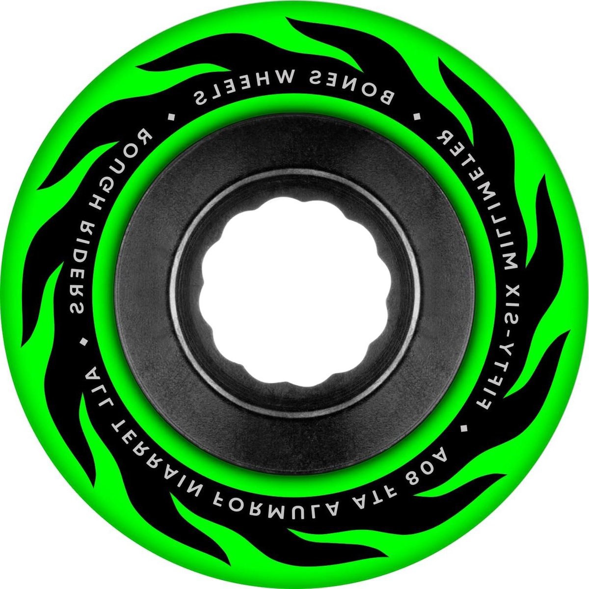 Skateboard Wielen Onderdelen Set All-Terrain Rijden Brede Contactpatch 56mm 80A