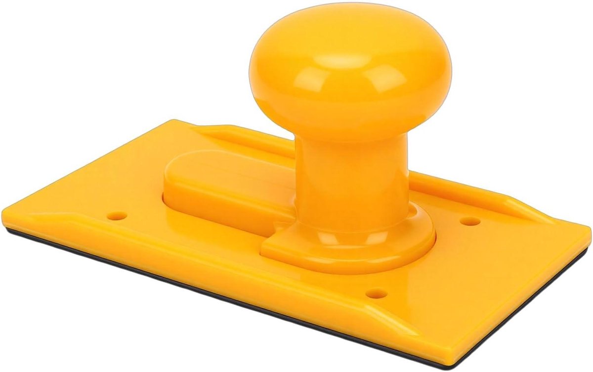 Veilige Duwstok - Houtbewerking Accessoire - Veilig Zagen - Comfortabele Handgreep - 26cm Pakket - Geel
