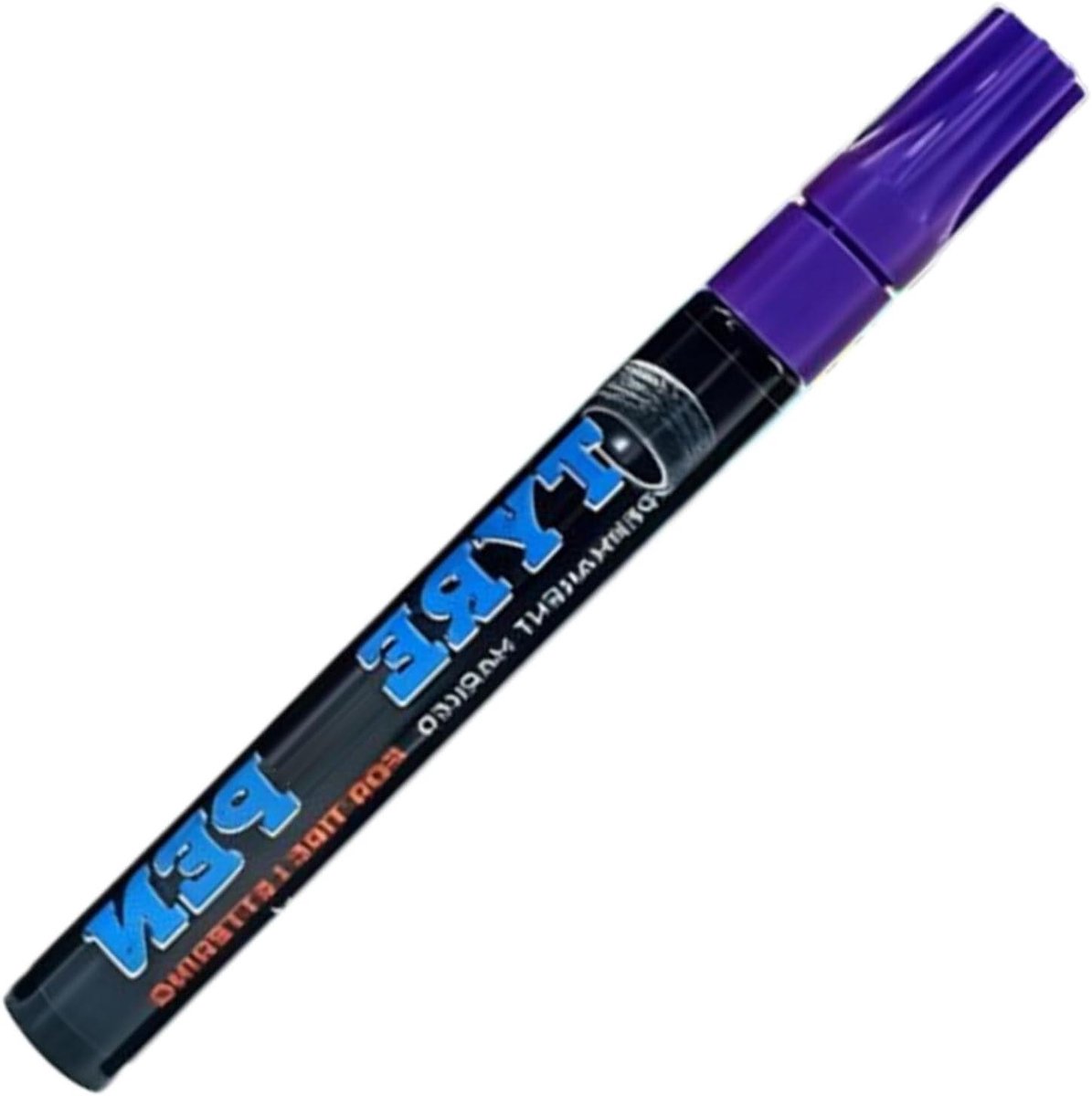 Banden Kleurstift - Lakstift Velgen - Voertuig Decoratie - Weerbestendige Formule - 14 x 2 x 2 cm - Lila