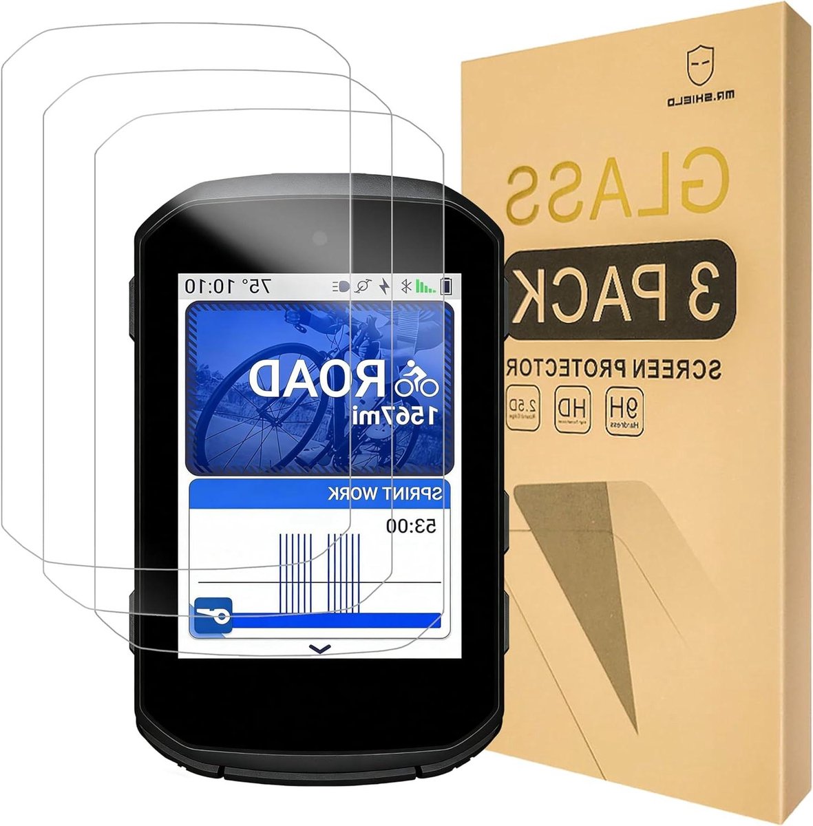 Screen Protector - Gehard Glas - Scherm Beschermen - 9H Krasbestendig - 3 Stuks - Helder
