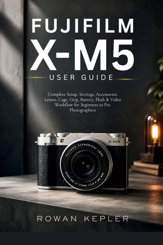 Fujifilm X-M5 User Guide - cover