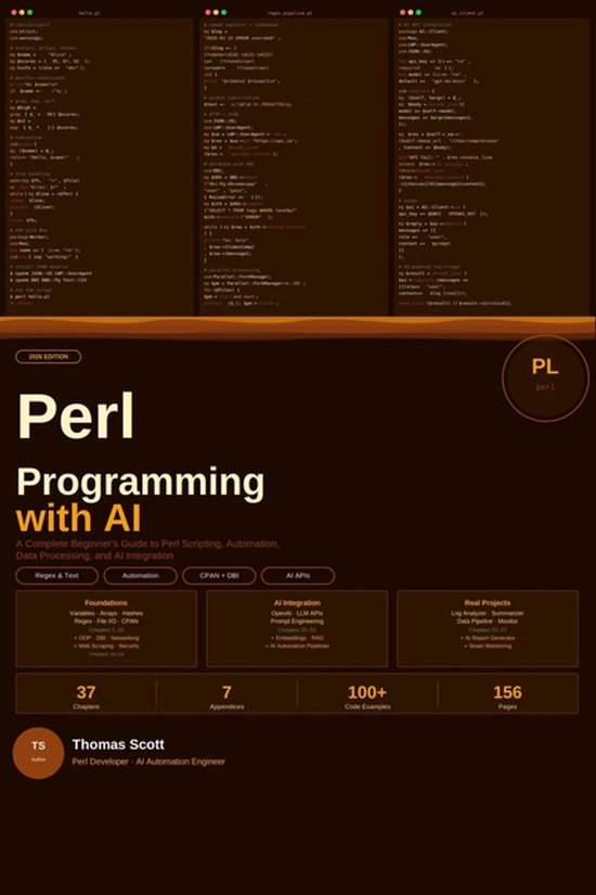 Perl Programming with AI - cover