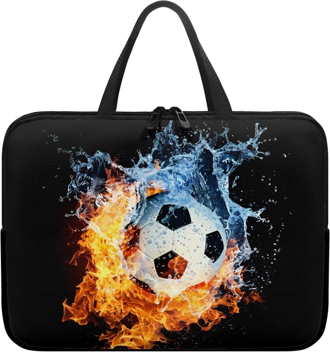 Laptop Hoes - Notebook Tas - Dagelijks Gebruik - Waterafstotend Polyester - 17 Inch - Zwart