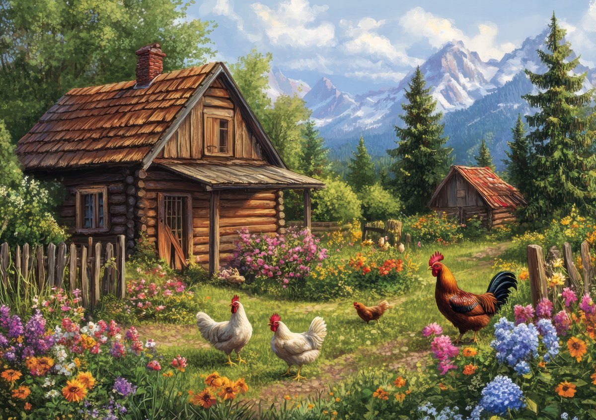Mr. Broccoli - Animal Collection - 5 x 1000 Stukjes Legpuzzel Dieren - Inclusief Poster - FSC® - Puzzel voor Volwassenen — afbeelding 4
