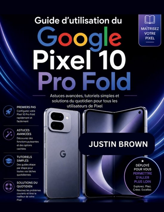 Guide d'utilisation du Google Pixel 10 Pro Fold - cover