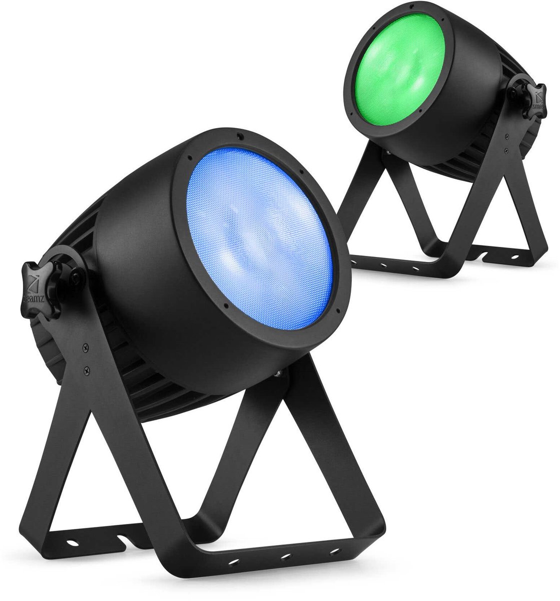 BeamZ Pro set van 2 COB150RGBW Pro parren - 150 Watt - COB - RGBW - Met afstandsbediening