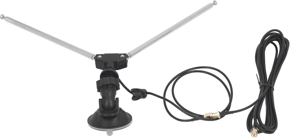Multifunctionele Dipoolantenne voor SDR Ontvangst met RG174 Kabel en SMA Connector