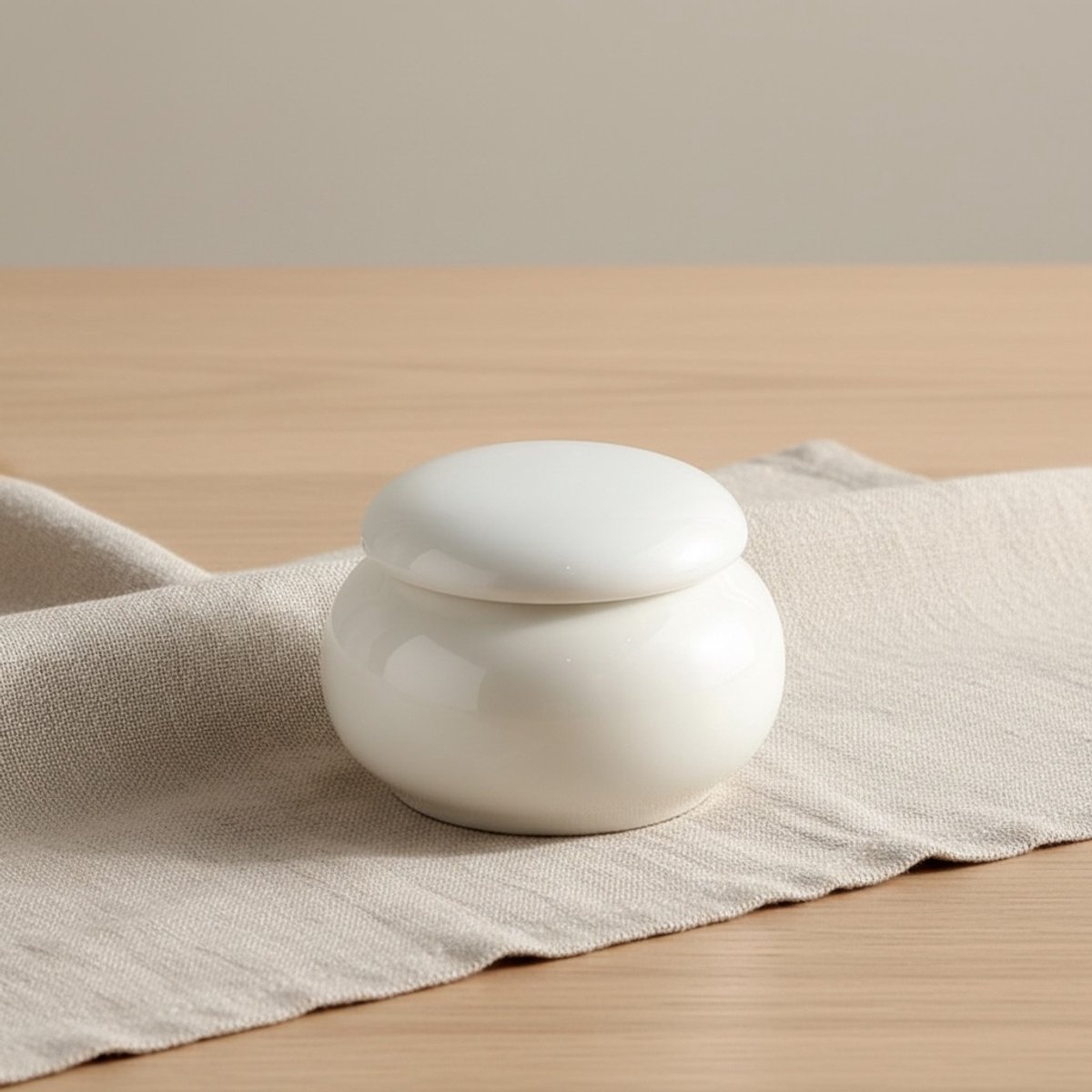 Artic Tavira Mini Urn – Wit – 120ML – Zandsteen – Handgemaakt – Urn – Menselijk As – Huisdieren Urn – Urn Hond – Urn Kat – Urn voor As Volwassen – Urne – Urnen – Urne Volwassenen – Familie Urne