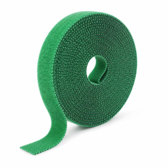 Foto: Consumerce klittenband plantenbinders groen 10m plantensteun