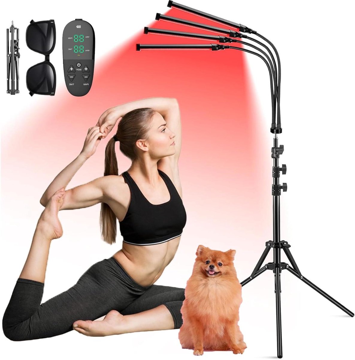 Infraroodlamp voor spieren - Warmtelamp - Infraroodtherapie - Warmtecomfort