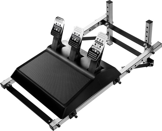 Pedaalstandaard - Race Standaard - Sim Racing - Volledig Metaal - 69 x 11 x 5.5 cm - Zwart — afbeelding 2