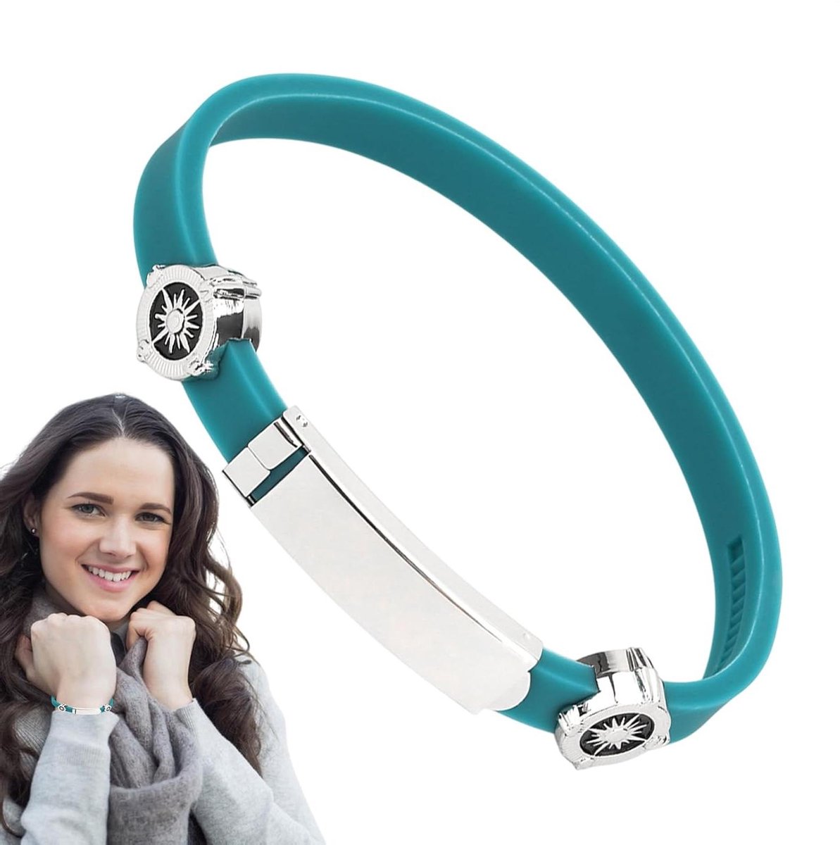 Antistatische polsband - Anti-schok armband - Statische elektriciteit verminderen - Verstelbaar ontwerp - Tot 24 cm - Neutrale kleur