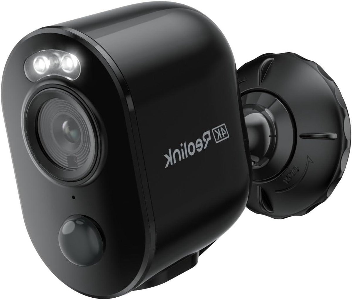 Beveiligingscamera Buiten - IP Camera WiFi - Huis Bewaken - Kleur Nachtzicht - 4K 8MP - Zwart