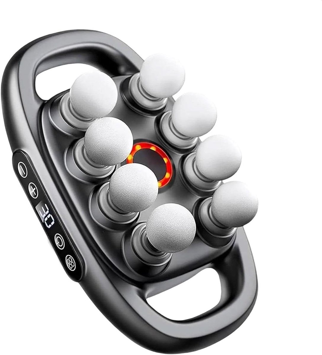 Spier Massager - Handheld Stimulator - Spier Ontspanning - 30 Krachtniveaus - 17 kg - Zwart