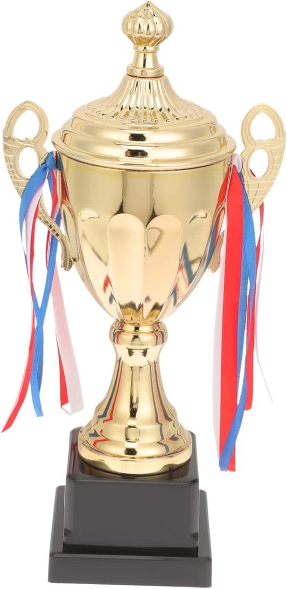 Grote Trofee - Party Prijs - Wedstrijden Belonen - Metalen Ontwerp - 32.5x16cm - Diverse Kleur