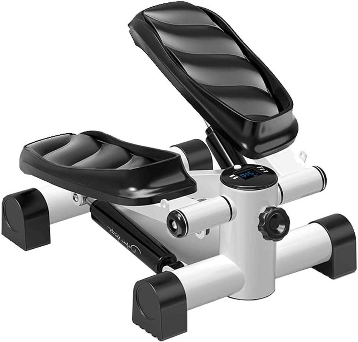 Mini Stepper - Thuis Oefenen - Cardio Training - Stille Werking - Compact Design - Zwart