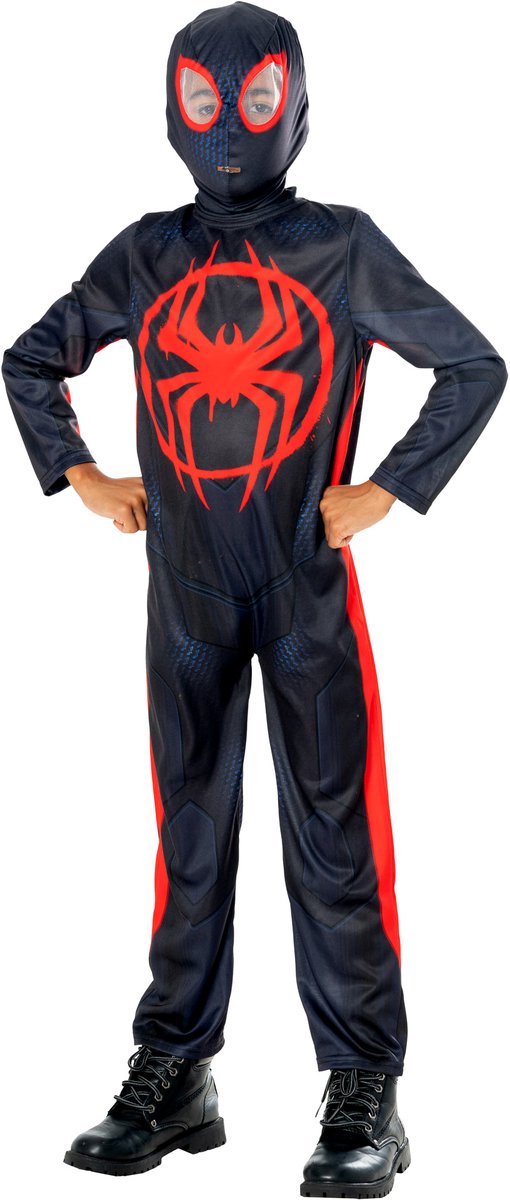 RUBIES NL - Miles Morales Kostuum - Spider-Man: Across the Spider-Verse voor kinderen - 110/116 (5-6 jaar)