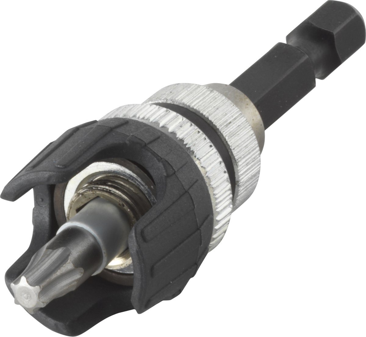 wolfcraft - Vlonderbevestiging - Schroevendraaierkoppeling voor terrasbouw - Bit met dieptestop - 6961000