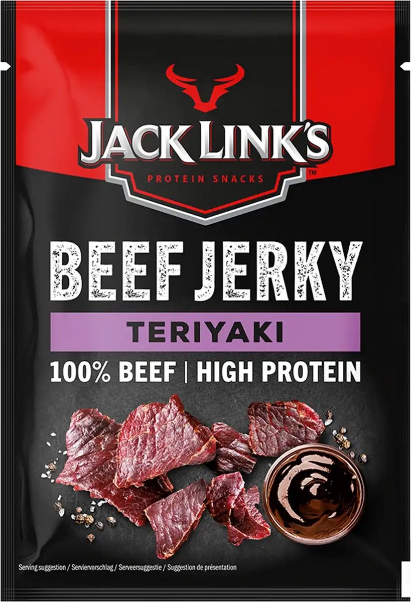 Beef Jerky - 1x 60 g - Teriyaki