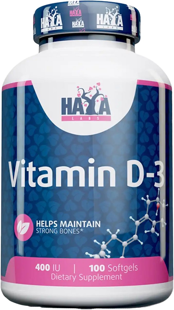 Vitamin D-3 400IU - 100 softgels
