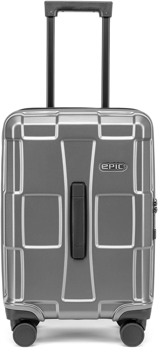 Epic Crate Trunks 4 wielen Cabinewagen 55 cm - Harde bagage - TSA slot - stealth grey