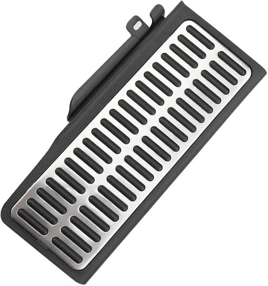 Pedaalhoezen Auto - Gas Rem - Veiliger Rijden - Antislip Rubber - LHD Model - Zilver — afbeelding 3