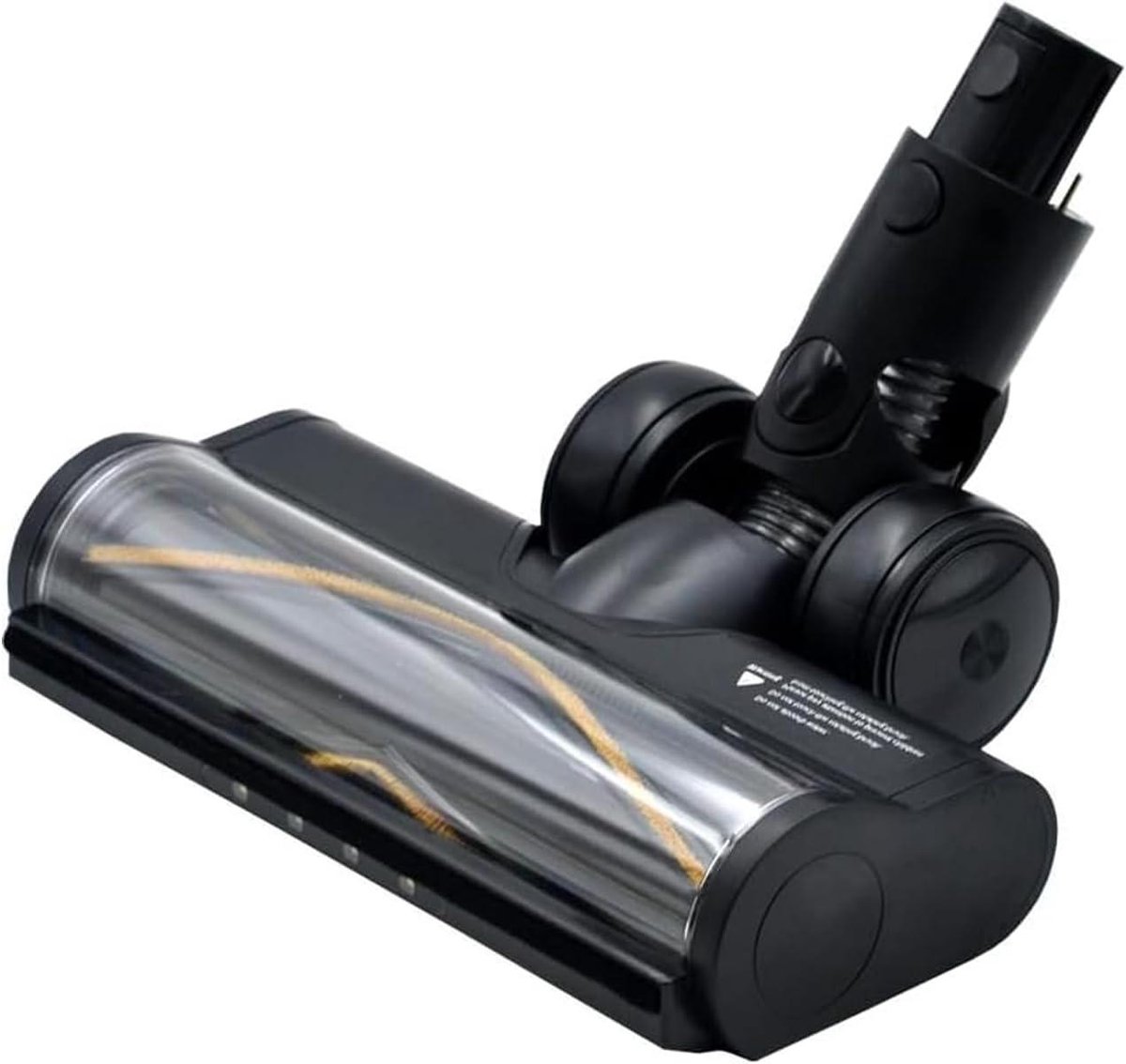 Stofzuiger Borstelkop - Vervangende Turbine - Grondige Vloerreiniging - Met LED Verlichting - 1 Stuk - Grijs